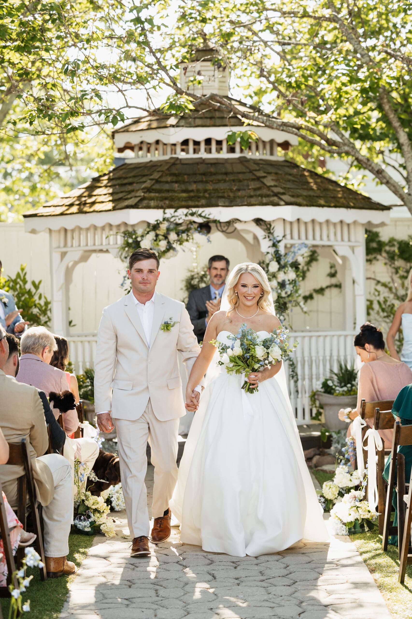 Classic Garden Party Atlanta Wedding at Lillian Gardens Newnan GA