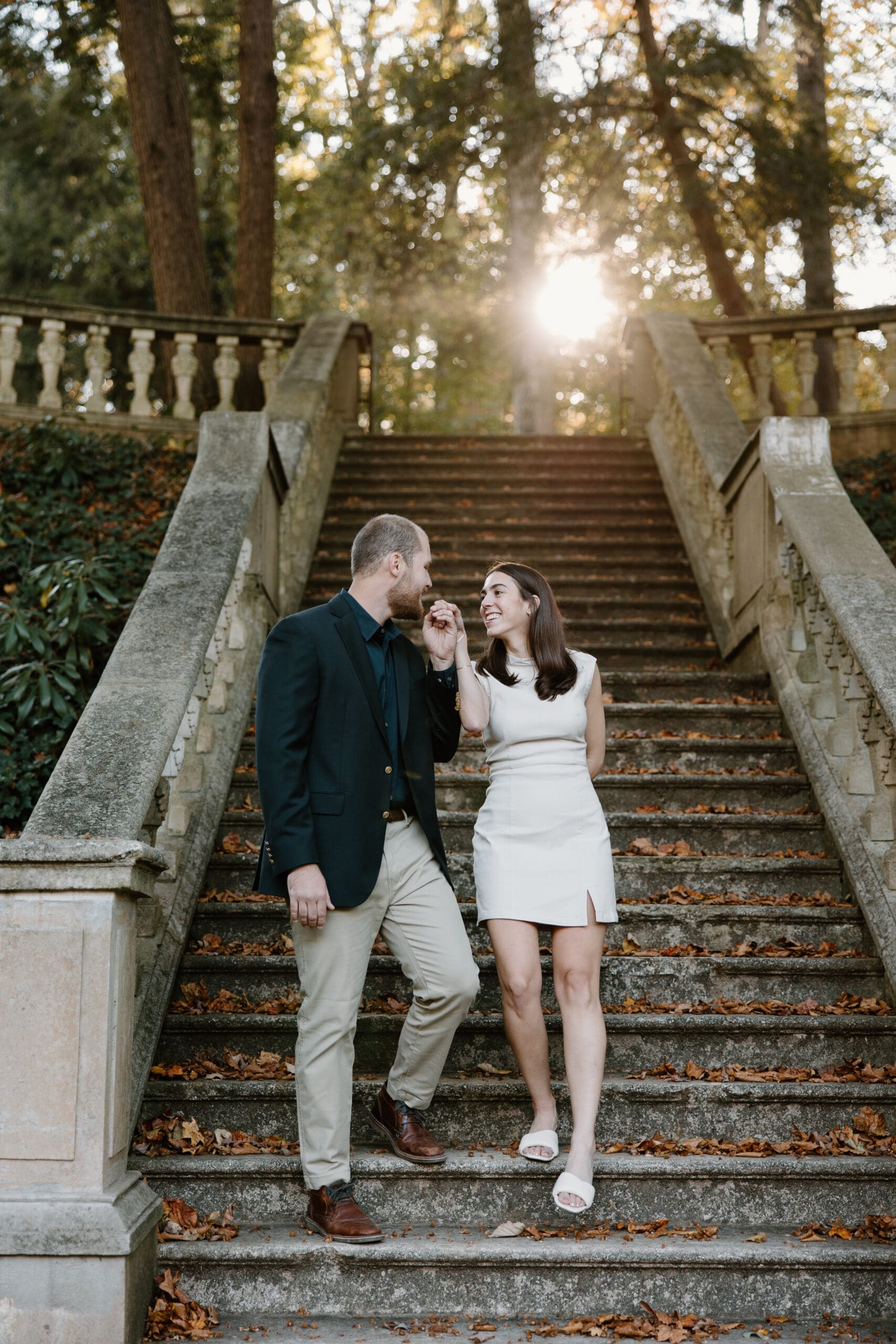 Cator Woolford Gardens Atlanta Engagement Photographer